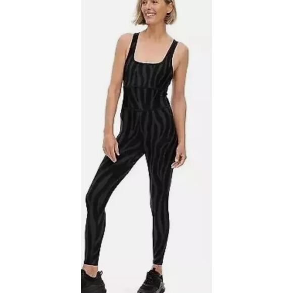 DVF Diane Von Furstenberg x Target Catsuit Size XXS Zebra Jumpsuit Unitard - Picture 1 of 6